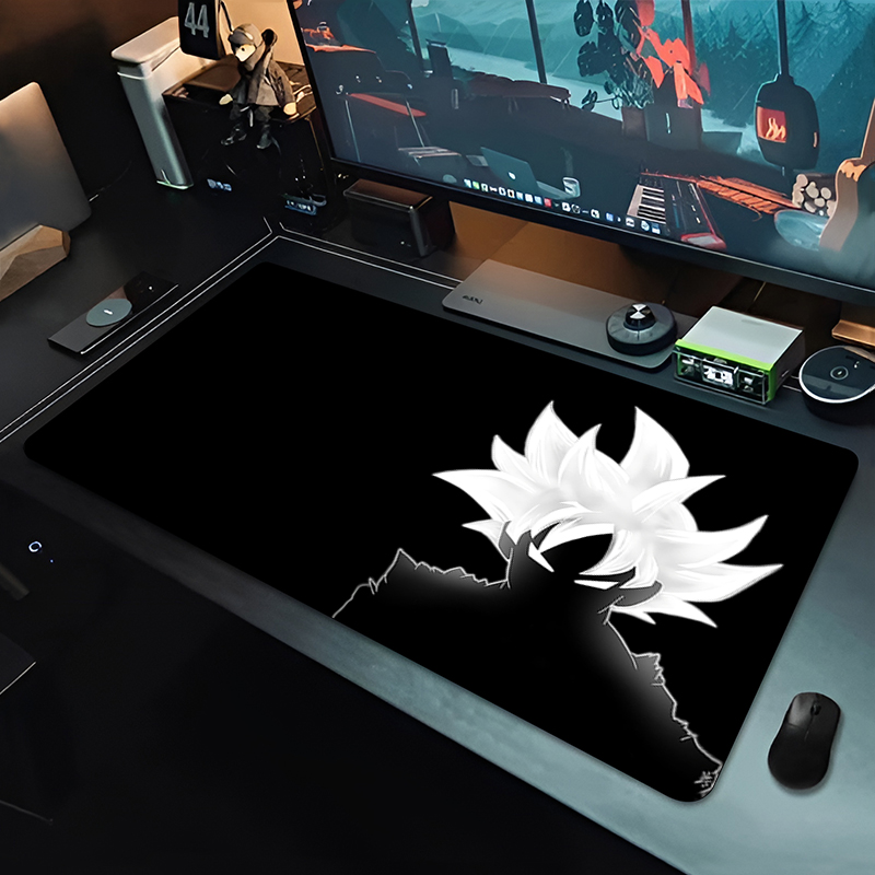 Gaming Keyboard Nearby - Коврик для мыши DBZ Black Anime