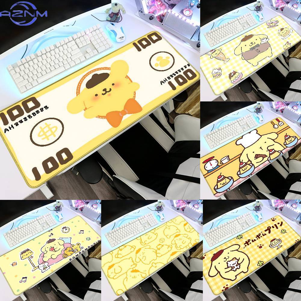 Gaming Keyboard Top - Милый коврик для мыши P-Pompompurin, резиновый,