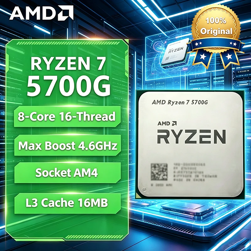 Amd Cpu Ryzen 7 - Процессор AMD Ryzen 7 5700G, 4.6