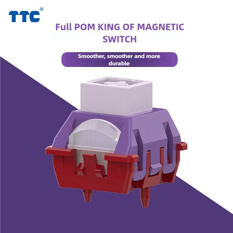 Gaming Keyboard Magnetic Switches - Магнитные переключатели TTC Full POM King