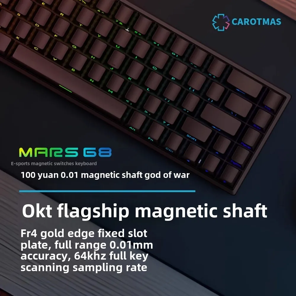 Gaming Keyboard No Rgb - Механическая клавиатура Mars 68 PRO с