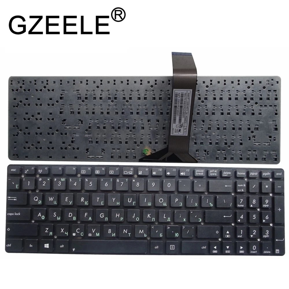 Gaming Keyboard Asus - Русская клавиатура для ноутбука ASUS K55V