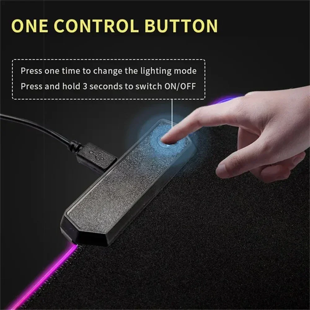Светодиодный настольный коврик – обзор и цена Gaming Keyboard Top