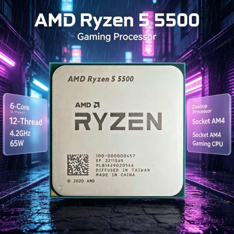 Процессор AMD Ryzen 5 5500, ше – обзор и цена Amd Cpu Ryzen 5