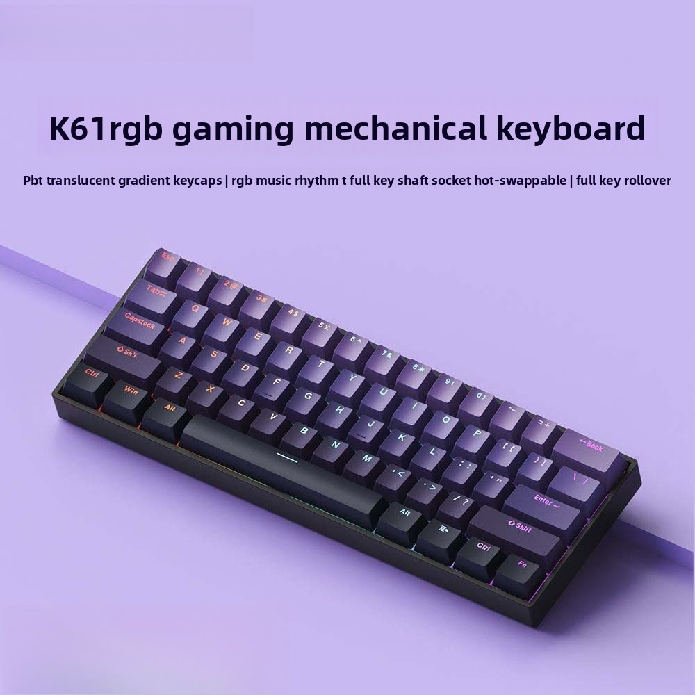 Клавиатура 60% беспроводная Bl – обзор и цена Gaming Keyboard Type C
