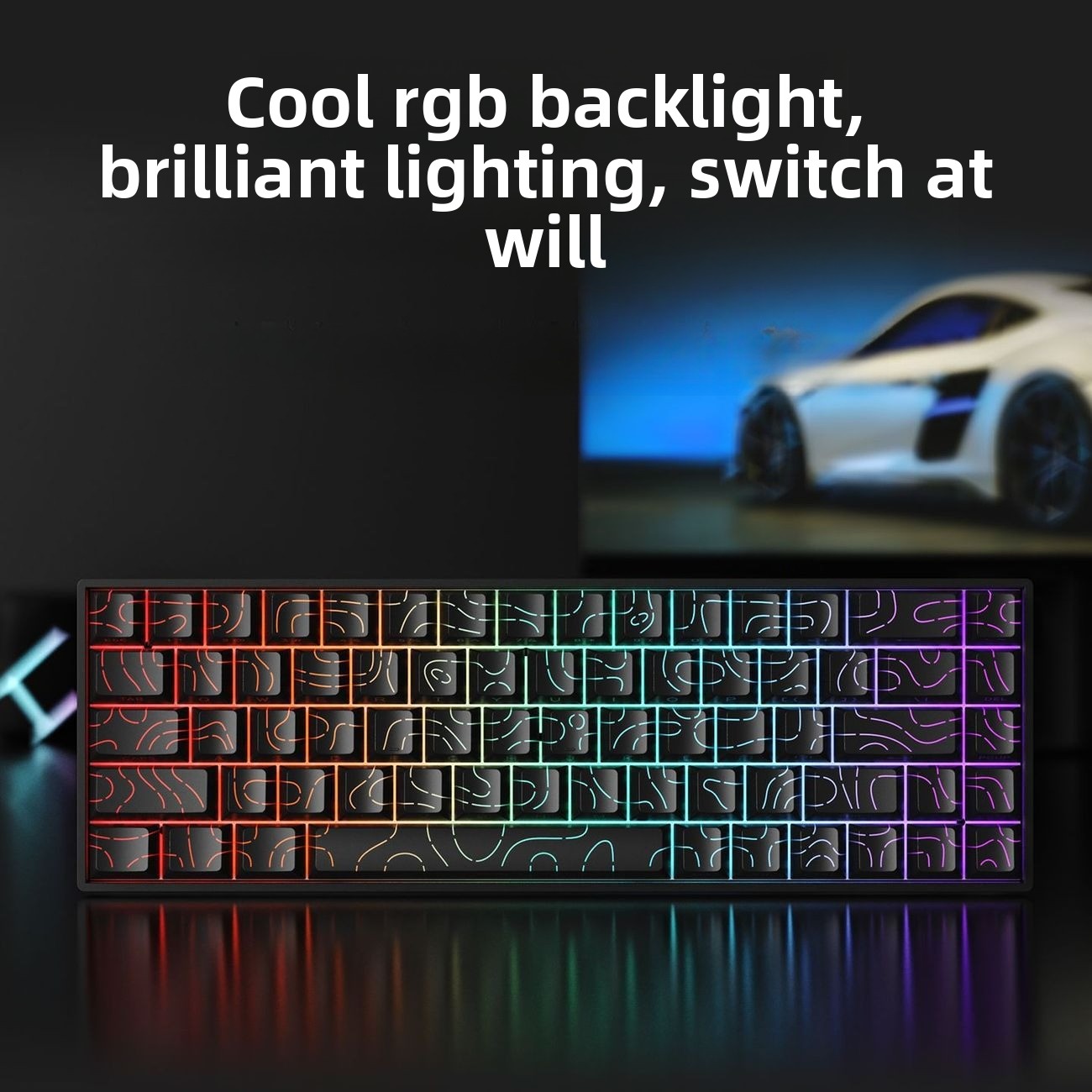 Клавиатура 60% беспроводная Bl – обзор и цена Gaming Keyboard Type C