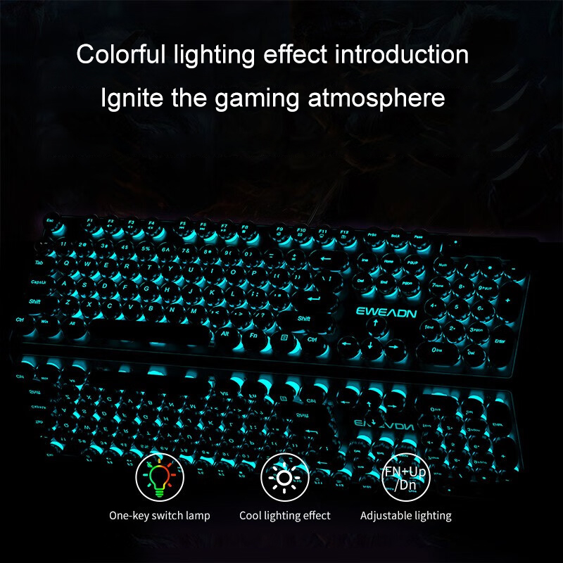 Игровая клавиатура для пишущей – обзор и цена Gaming Keyboard Blue