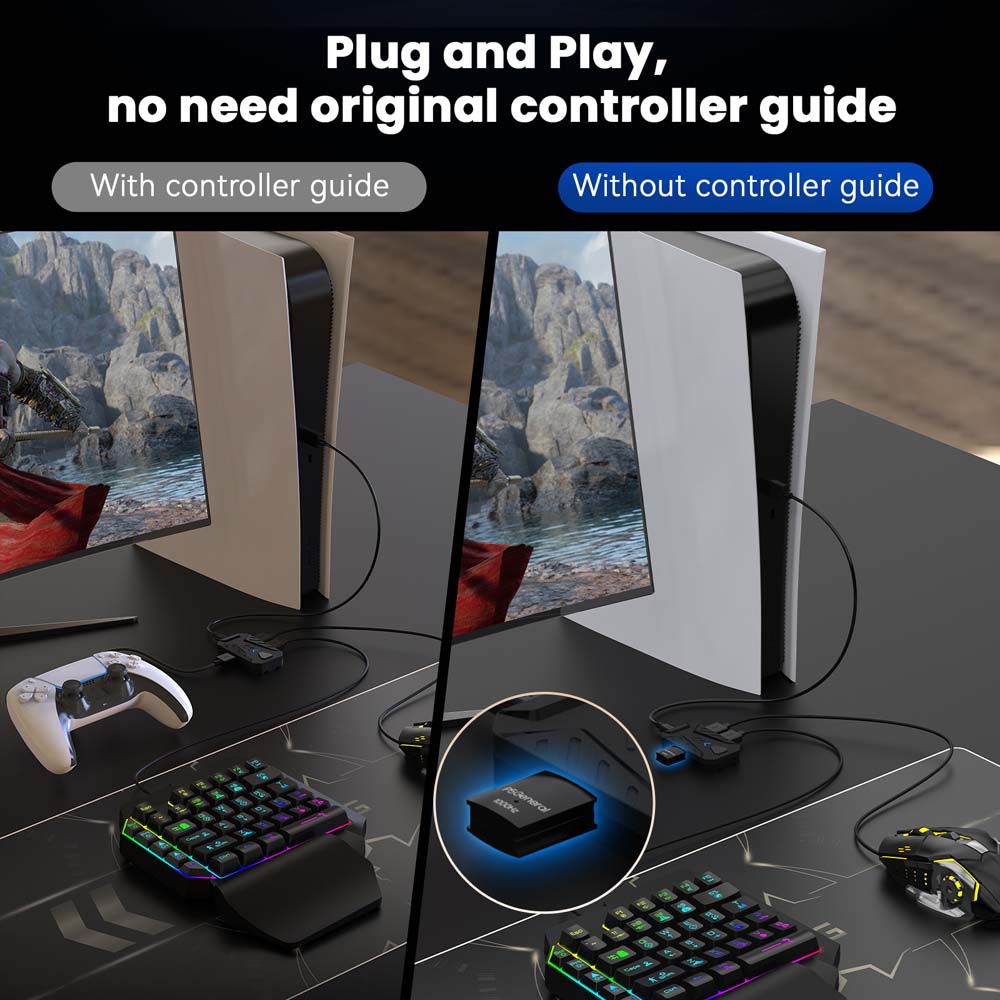 Комбо-набор клавиатура и мышь  – обзор и цена Gaming Keyboard Mouse Combo