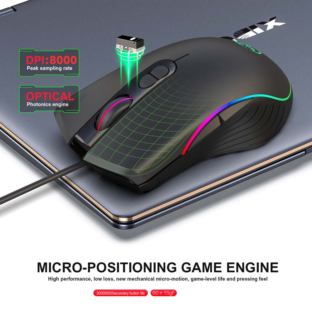 Комбо-набор клавиатура и мышь  – обзор и цена Gaming Keyboard Mouse Combo