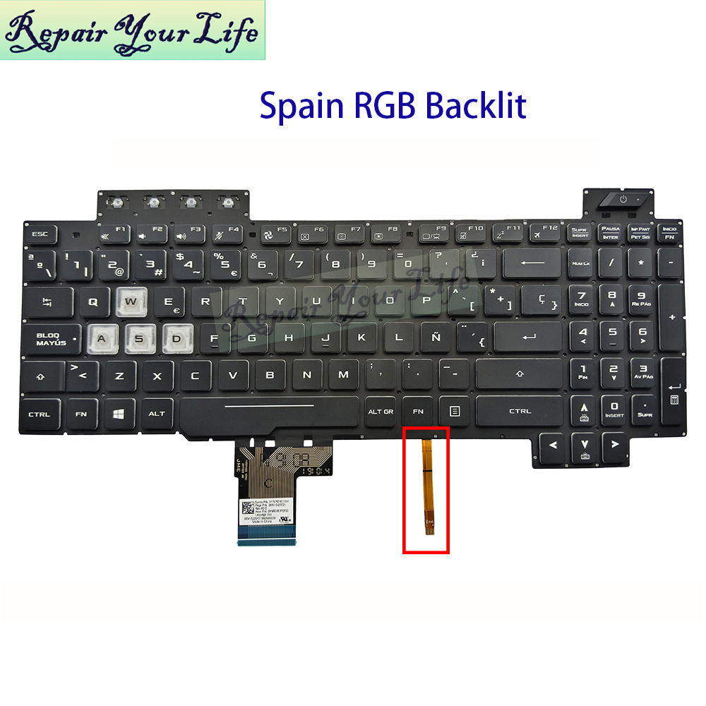 Британская, Испания, французск – обзор и цена Gaming Keyboard Asus