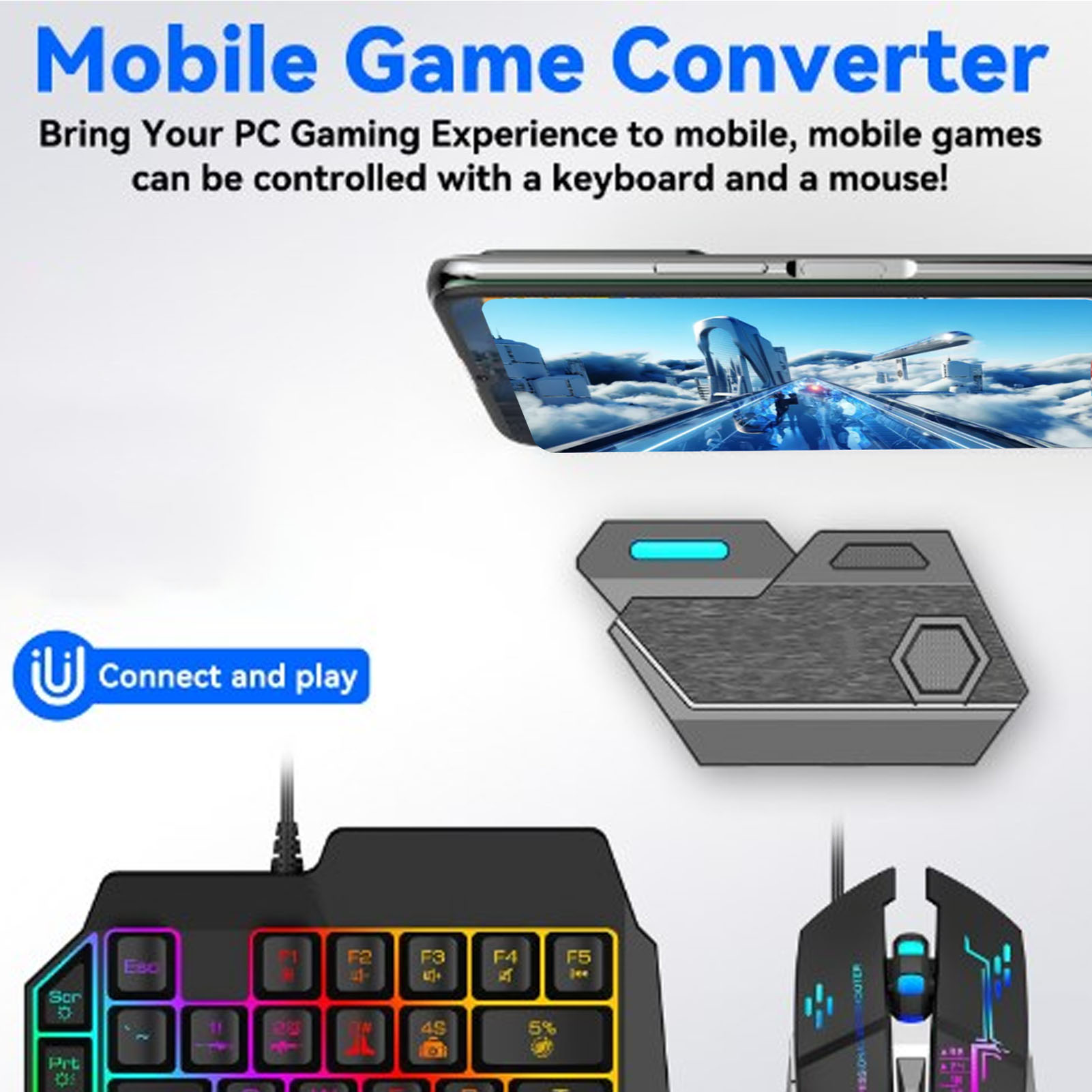 Комбинированный пакет для моби – обзор и цена Gaming Keyboard Mouse Combo