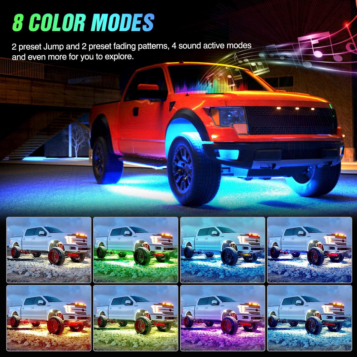 Неоновые акцентные светодиодны – обзор и цена Rgb Underglow Strip