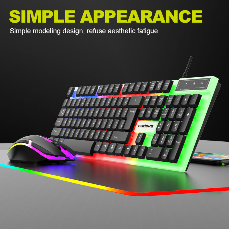 Игровой комплект клавиатура-мы – обзор и цена Gaming Keyboard Mouse Combo