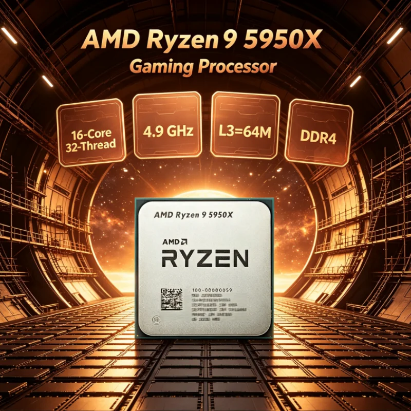 AMD Ryzen 9 5950X 105W игровой – обзор и цена Amd Cpu Ryzen 9