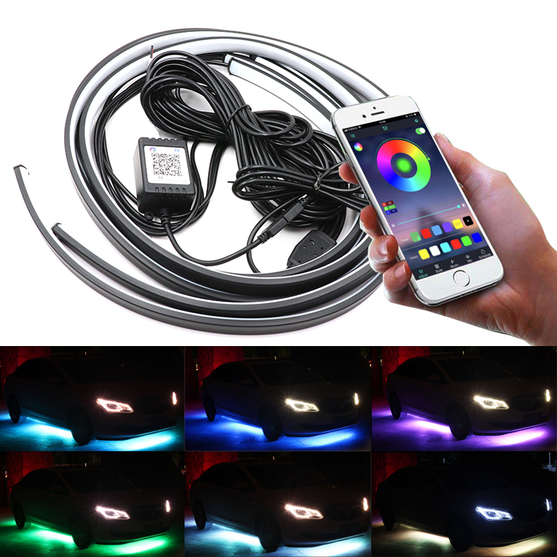 Лента светодиодная, 12 В, IP65 – обзор и цена Rgb Underglow Strip