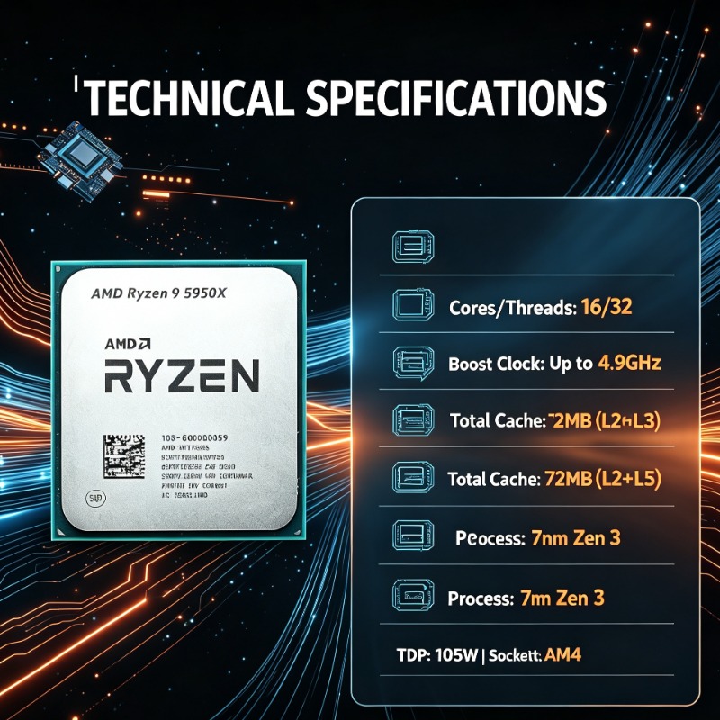 16-ядерный процессор для насто – обзор и цена Amd Cpu Ryzen 9